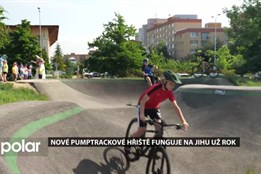 Nové pumptrackové hřiště funguje v Bělském Lese už rok