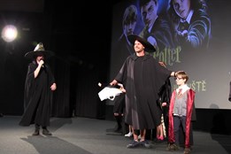 Víkend s Harry Potterem přilákal do kina nadšence v kostýmech