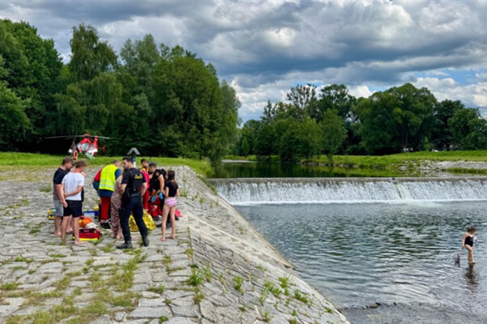 Dvě dívky se topily u splavu ve Frýdlantě nad Ostravicí