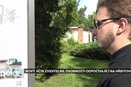 Nový Jičín zviditelnil osobnosti odpočívající na hřbitově a jejich pozoruhodné náhrobky