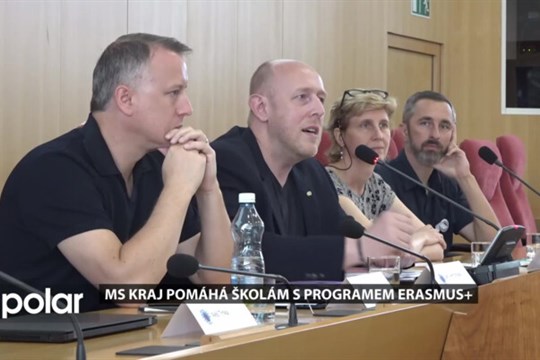 Žáci vyjíždějí na Erasmus+ i díky pomoci MS kraje