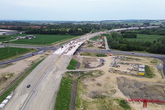 Dálnice D1 u Přerova míří do finále, hotovo má být do Vánoc
