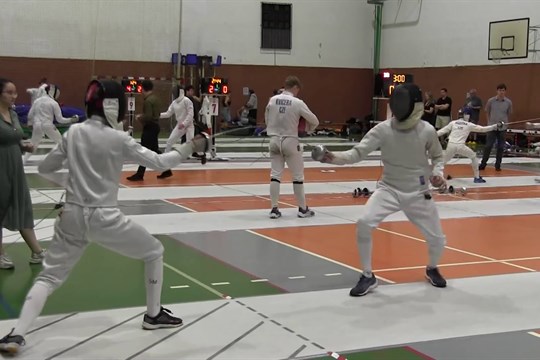 Domácí šermíři bodovali na turnaji kordistů v Uherském Hradišti