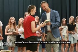 V Těrlicku se rozloučili se školním rokem a odcházejícími deváťáky