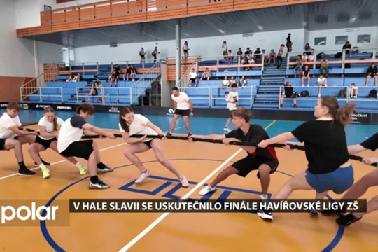 V hale Slavii se uskutečnilo finále Havířovské ligy ZŠ