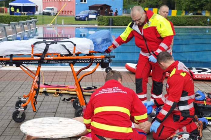 Záchranáři pomáhali dítěti i dospělým po bodnutí hmyzem