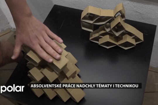 Výtvarné práce absolventů nadchly tématy i technikou