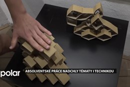 Výtvarné práce absolventů nadchly tématy i technikou