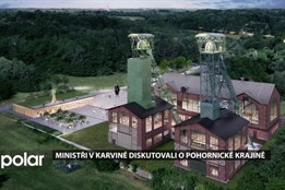 Ministři Baxa a Stanjura jednali v Karviné o budoucnosti pohornické krajiny