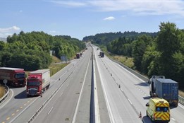 Končí první velká oprava na dálnici D5