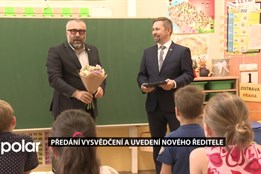 Primátor rozdal vysvědčení a představil nového ředitele 7. ZŠ ve Frýdku-Místku