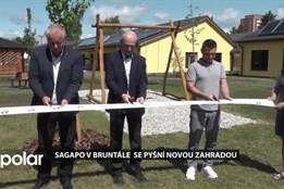 Sagapo v Bruntále se pyšní novou zahradou