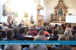 Kostel v Dolní Cerekvi se připojil k Noci kostelů