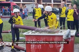 Dobráci z Frýdlantu pořádali soutěž mladých hasičů v požárním útoku