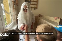 Slezskoostravská MŠ Jaklovecká se proměnila v Pevnost Boyard, Zahradní slavnost zpestřilo i pasování školáků