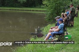 Pohár řeky Olše opět spojil síly českých i polských rybářů v rámci jedné soutěže