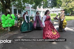 Santé připravilo pro klienty zahradní slavnost