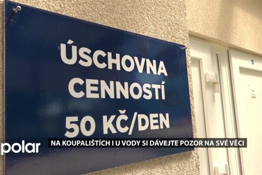 Policisté radí: na koupaliště nenoste nic cenného, případně využijte úschovnu