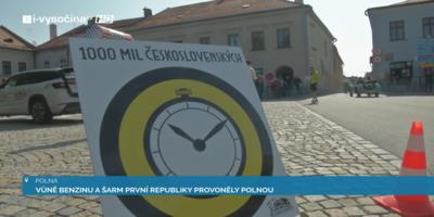 Vůně benzínu a šarm první republiky provoněly Polnou