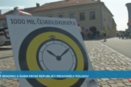 Vůně benzínu a šarm první republiky provoněly Polnou