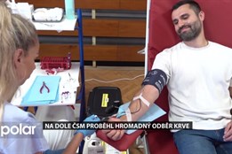 Na dole ČSM proběhl hromadný odběr krve