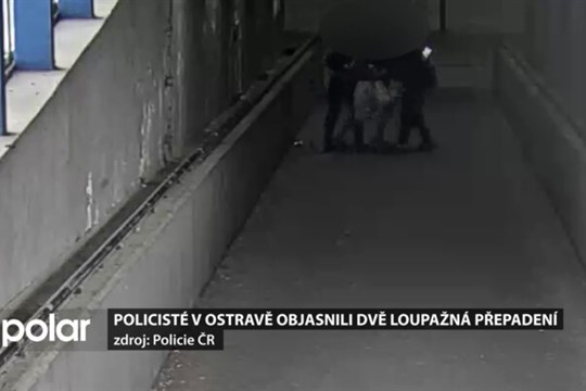 Dvě loupeže byly v Ostravě velmi rychle vyřešeny