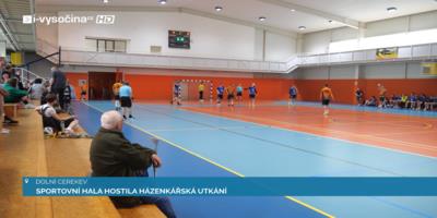 Sportovní hala v Dolní Cerekvi hostila házenkářská utkání