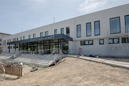 Oprava venkovní části krytého bazénu v Kroměříži je hotová. Interiér přijde na řadu za rok
