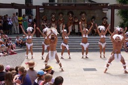 Zahraniční folklorní soubory opět rozvířily atrium brodského muzea