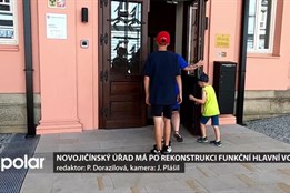 Novojičínský úřad má po rekonstrukci funkční hlavní vchod