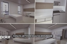 Ostravská univerzita buduje nové koleje pro studenty