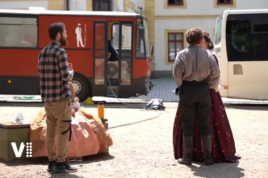 Opočenský zámek v obležení filmařů