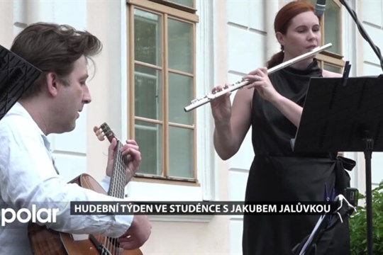 BEZ KOMENTÁŘE: Hudební týden ve Studénce s Jakubem Jalůvkou