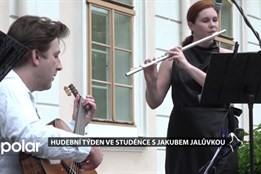 BEZ KOMENTÁŘE: Hudební týden ve Studénce s Jakubem Jalůvkou