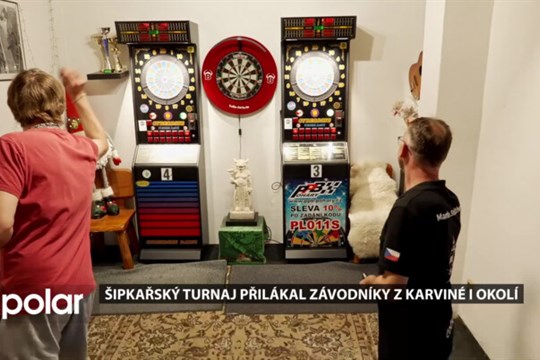Na šipkařském turnaji Čočkin Cup se sešli šipkaři, aby podpořili dobrou věc