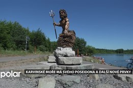 Karvinské moře navštívil Poseidon, který vyvolal mediální boom i mimo region
