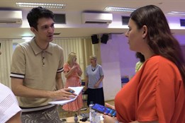 Hostům festivalu Literární Slovácko se představil mladý rakouský spisovatel