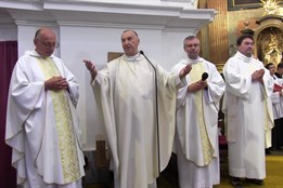 Padesát let kněžské činnosti oslavil František Sedláček děkovnou mší