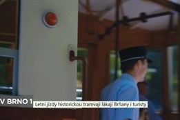 Letní jízdy historickou tramvají lákají Brňany i turisty