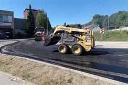 V Rokytnici probíhaly práce na novém kruhovém objezdu