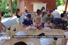 Tábor školní družiny zabavil děti a ubral starosti rodičům