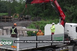 Situace s dešti není kritická, přesto je město Karviná připraveno na případné komplikace