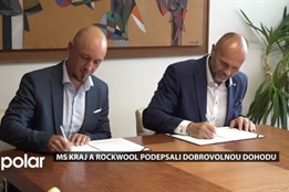 Rockwool a Moravskoslezský kraj uzavřeli dobrovolnou dohodu k ochraně životního prostředí