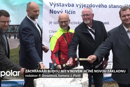 Záchranáři budou mít v Novém Jičíně novou základnu, ta současná byla dvakrát zatopena