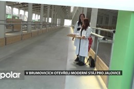 V Brumovicích otevřeli nově rekonstruovanou velkokapacitní stáj