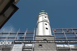 Zámek Bruntál je v provozu i během rekonstrukce