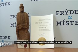 Ocenění Zlatý Cyril je ve Frýdku-Místku. Získal ho nejlepší zpravodaj města v Česku