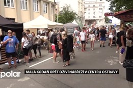 Havlíčkovo nábřeží v centru Ostravy ožije během léta pěší zónou Malá Kodaň