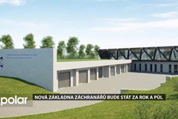 Nová základna zdravotnických záchranářů bude stát za rok a půl