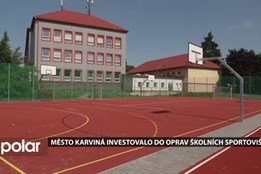 Hřiště u základních škol se renovovala, sportoviště budou využívat žáci i další sportovci